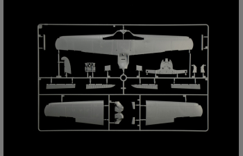 Сборная модель MACCHI Mc205 Veltro Airplane Military 1942