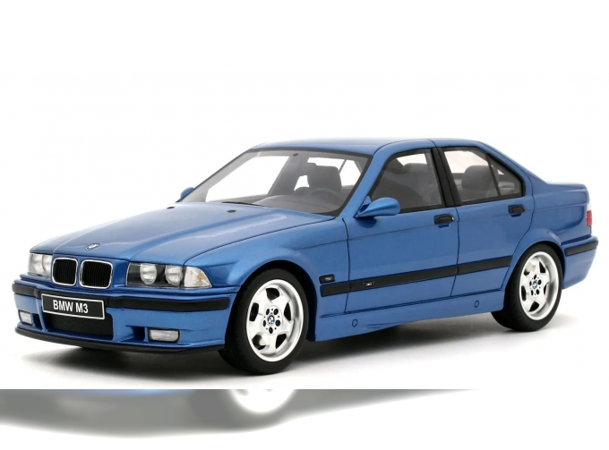 BMW E36 M3 (1995). blue