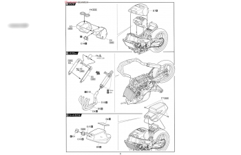 Сборная модель "Tech 21" Yamaha FZR750 1985 Suzuka 8-hours Endurance Race
