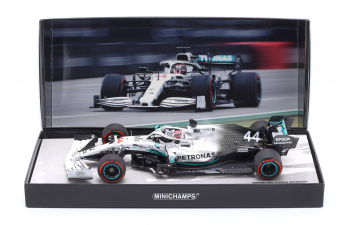 MERCEDES-BENZ GP F1 W10 Eq Power+ Team Amg Petronas Motorsport №44 World Champion German Gp (2019) Lewis Hamilton, White Silver Black