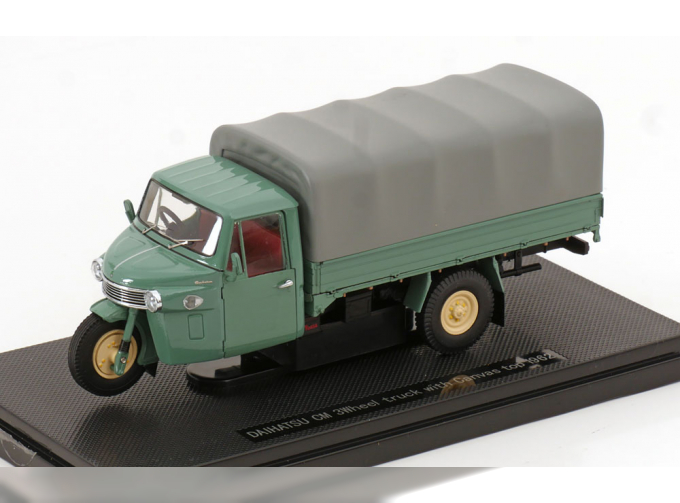 DAIHATSU CM 3wheel Truck Canvas Top (1965), green