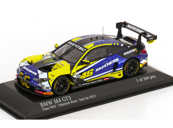 BMW M4 GT3 No.46, Test Car, Rossi (2023)