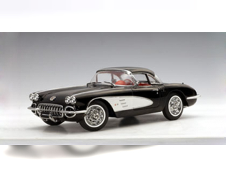 CHEVROLET Corvette (TUXEDO BLACK)(LIMITED EDITION 6000PCS WORLDWIDE) 1959, BLACK