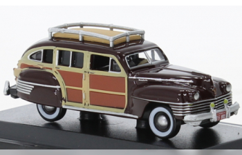 CHRYSLER Town & Country Woody Wagon (1942), dark red