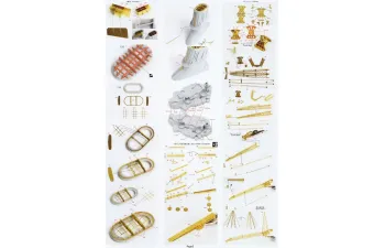 Сборная модель Японский линкор «YAMATO» 1945 г. Super Detail, с фототравлеными и точеными деталями (Limited Edition)