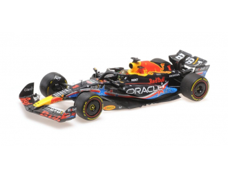 RED BULL F1 Rb19 Team Oracle Red Bull Racing №1 World Champion Winner Austin Usa Gp (2023) Max Verstappen, Matt Blue