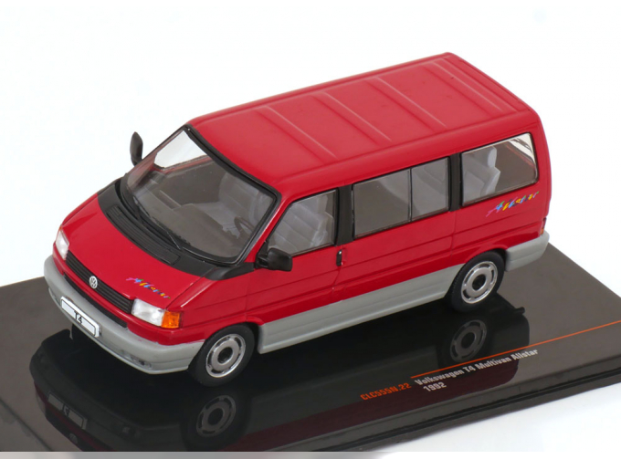 VOLKSWAGEN T4 Multivan Allstar (1992), red grey