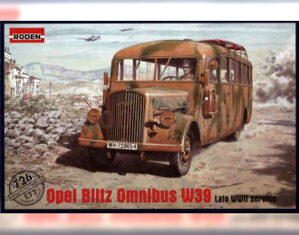 Сборная модель Немецкий автобус Opel Blitz Omnibus W39 поздний