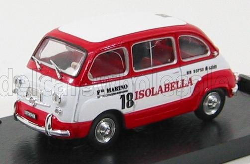 FIAT 600D MULTIPLA - AMARO 18 ISOLABELLA, WHITE RED