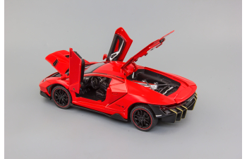 LAMBORGHINI 770-4, красный