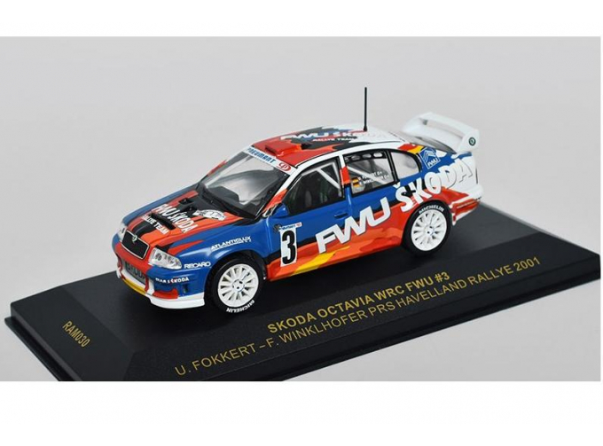 SKODA Octavia WRC FWU #3 PRS Havelland Rallye (2001)