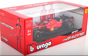 FERRARI F1 Sf-23 Team Scuderia Ferrari №16 Season (2023) Charles Leclerc - Exclusive Carmodel, Red Black