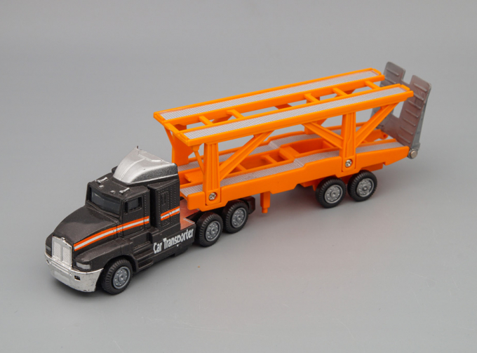 KENWORTH T600 Автовоз, grey / orange