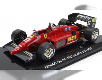 FERRARI F1  156-85 N 27 Winner Germany Gp (1985) Michele Alboreto - Blister Box, Red Black
