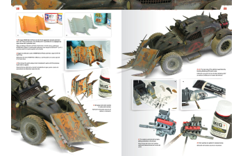 Книга Doomsday Chariots – Моделирование постапокалиптических транспортных средств / Modeling Post-Apocalyptic Vehicles (Двуязычная)