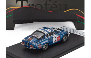 RENAULT Alpine A110 (night Version) №9 Rally Ypres (1974) Maurice Nusbaumer - Luc Pyncket, Blue