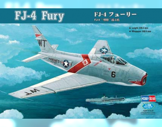 Сборная модель Самолет FJ-4 Fury