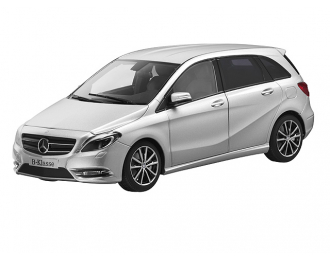 MERCEDES-BENZ B-Klasse W246 (2011), polar silver