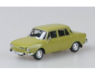 SKODA 110L 1972, olive green