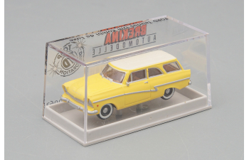 FORD Taunus 17M Kombi de Luxe, yellow / white