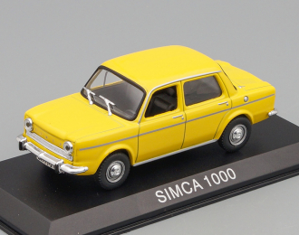 Simca 1000, Legendarni Automobily Minule Ery 147, желтая