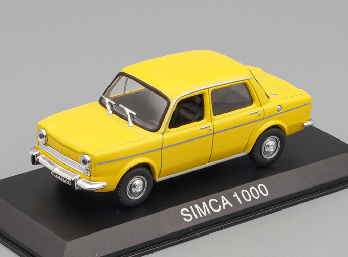 Simca 1000, Legendarni Automobily Minule Ery 147, желтая