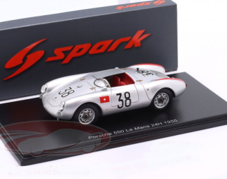 PORSCHE 550 Spyder №38 Walter Ringgenberg, Hans-Jörg Gilomen (1955)