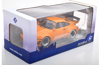 PORSCHE 911 (964) RWB (2016), orange-metallic