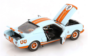 SHELBY GT350R Gulf Racing Tribute (1965), light blue / orange