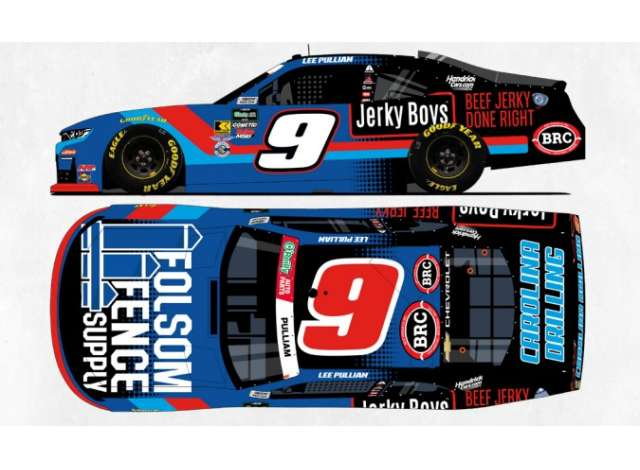 Chevrolet #9 Lee Pulliam *Folsom Fence Supply*, blue/red 2026