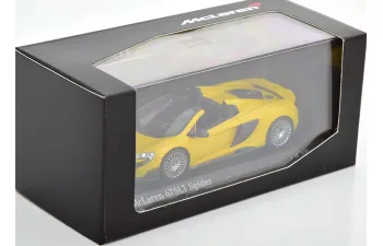 McLAREN 675LT Spider (2016), yellow