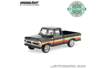 FORD F-100 Free Wheeling Stripes Edition (1977), raven black