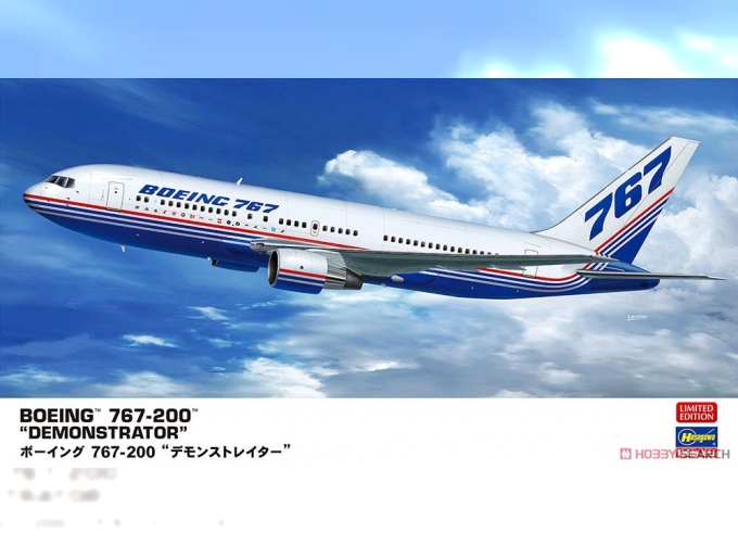 Сборная модель Боинг 767-200 «Демонстратор» B767-200 "DEMONSTRATOR" (Limited Edition)