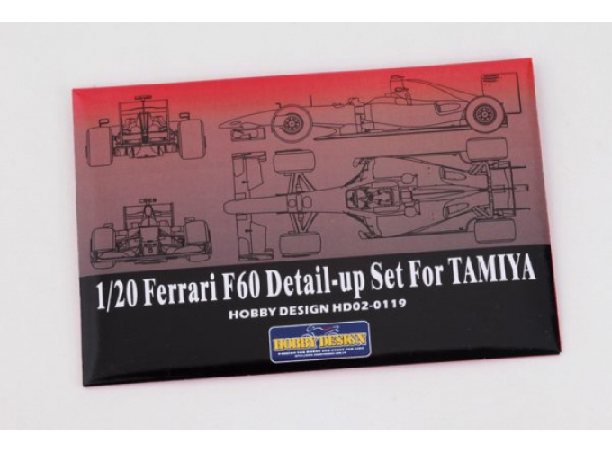 Фототравление FERRARI F60 Detail-up Set для моделей Tamiya