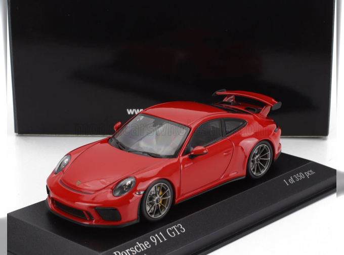 PORSCHE 911 991-2 Gt3 Coupe (2017), Red