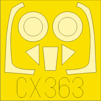 Маска для Typhoon Mk.Ib