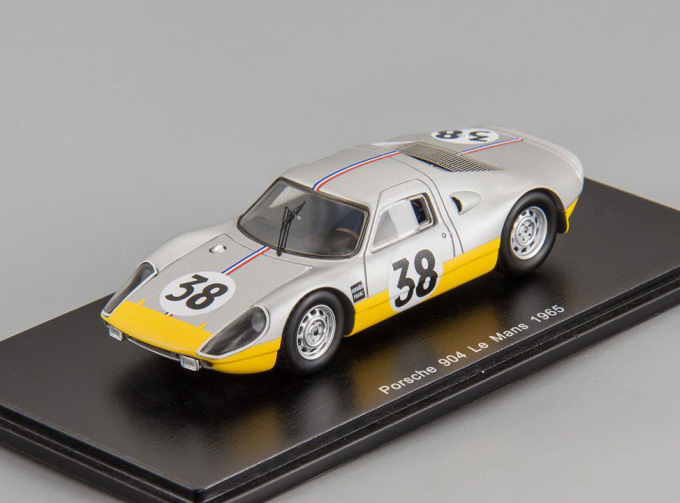 Porsche 904 #38 Le Mans 1965 J. Dewez - J. Kerguen