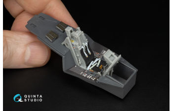 3D Декаль интерьера кабины F-22 Raptor (Hasegawa)