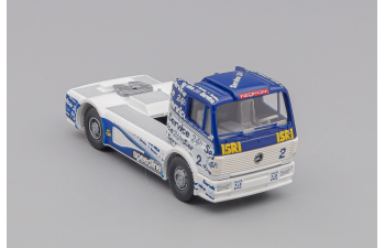 MERCEDES-BENZ SK '88 1450 LS Race Truck "2, Hegmann, 24h Service", white / blue