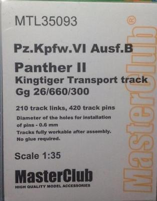 Траки наборные железные Pz.Kpfw.VI Ausf.B Kingtiger, Panther II, Transport track – Gg 26/660/300 Early