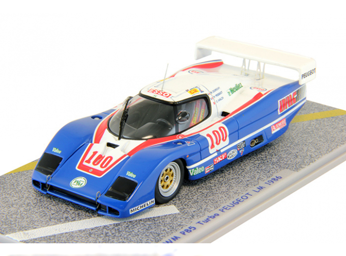 WM Peugeot #100 LM, blue / white