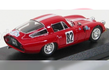 ALFA ROMEO Tz1 N 82 Montepellier 1965 J.rolland, Red