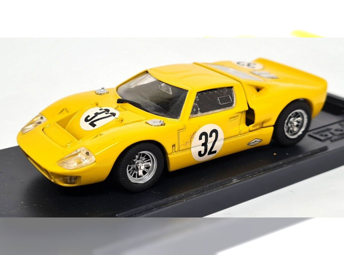 FORD GT40 #32 SPA (1968), yellow