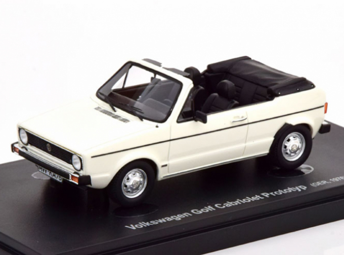 VOLKSWAGEN Golf 1 Cabrio Prototyp (1976), white