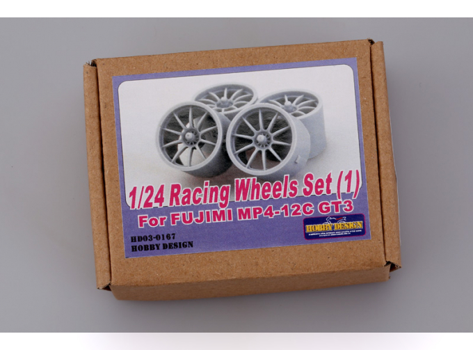 Набор для доработки - Диски Racing Wheels Set(1) для моделей Fujimi MP4-12C GT3