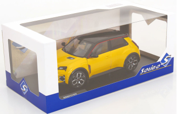 RENAULT 5 E-Tech (2024), Pop Yellow Black