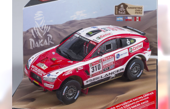 MITSUBISHI Racing Lancer #310 G.Spinelli/H.Youseff (2012) Dakar Rally