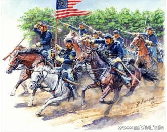 Сборная модель 8-ой кавалерийский полк ( Пенсильвания)