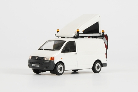 VOLKSWAGEN Transporter, White Line 1:50, белый