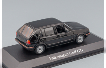 VOLKSWAGEN GOLF GTI 4-DOOR 1986, black